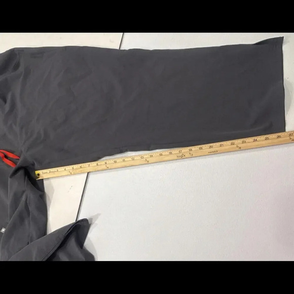 Figs Preppy Designer Medical Surgical Tech Active High Waist Gray Scrub Pant 4XL - Picture 3 of 14